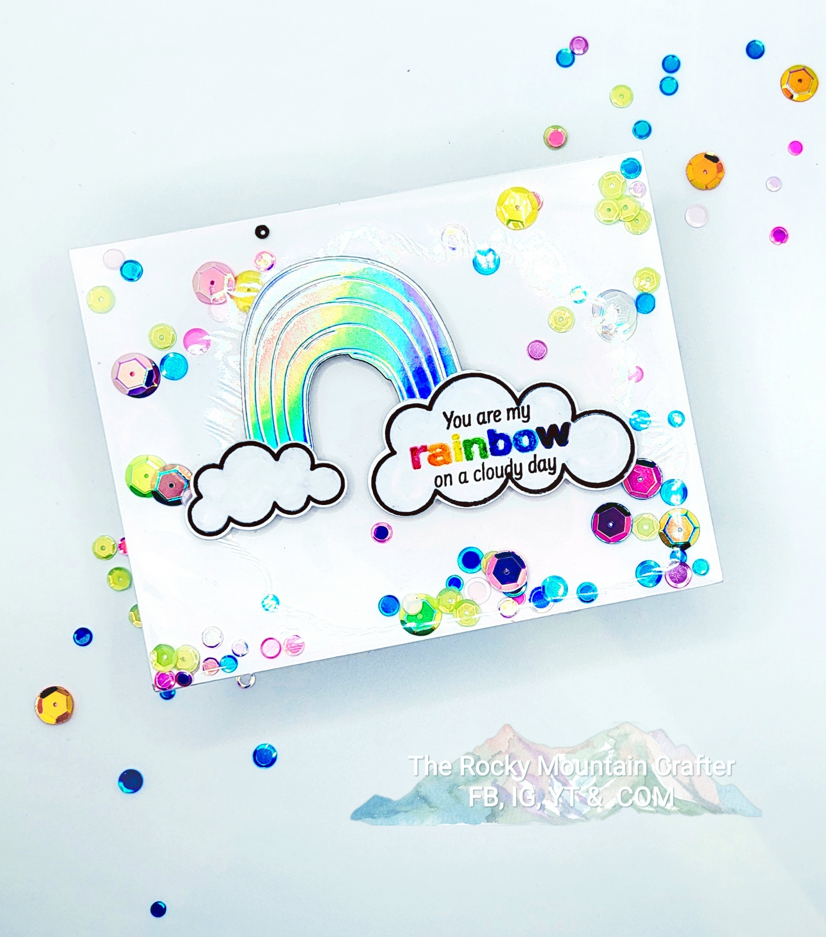 Make Your Own Edge to Edge Shaker Card with Video