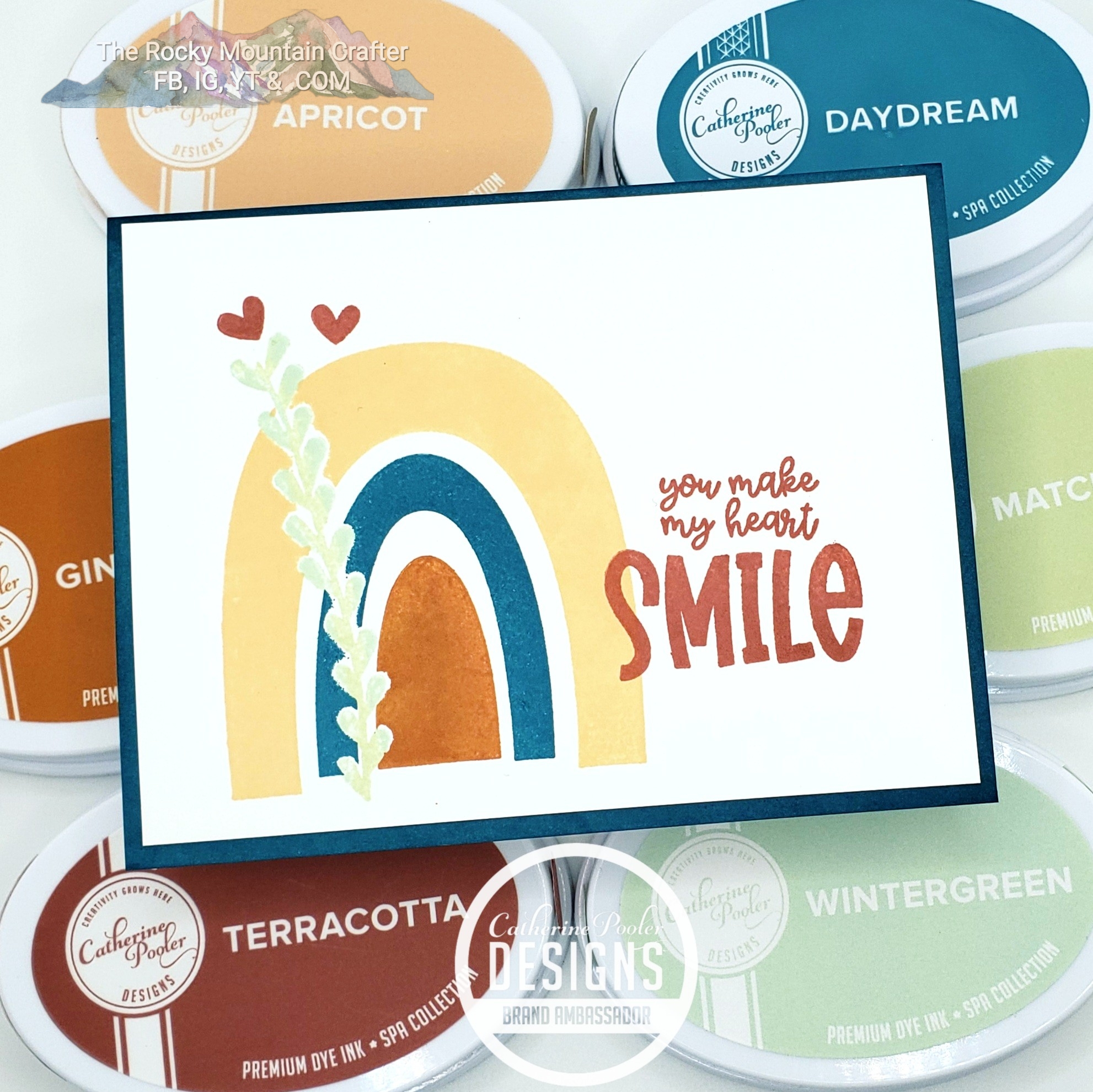 FREE COLOR WHEEL DOWNLOAD and Masking a Stamp That Doesn’t Have a Coordinating Die