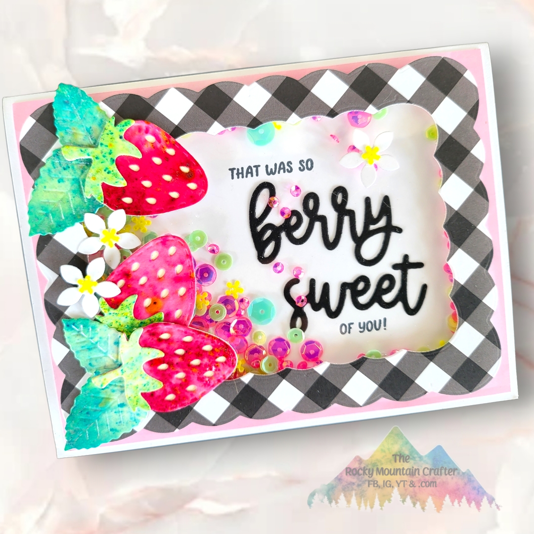 Berry Sweet Shaker Card